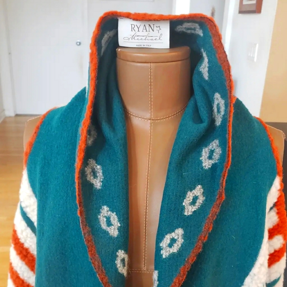 Ryan Michael southwest inspired vest/poncho